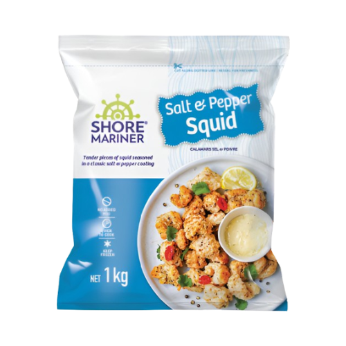 F00290 SM Salt & Pepper Squid 1kg – Dynamic Vanuatu