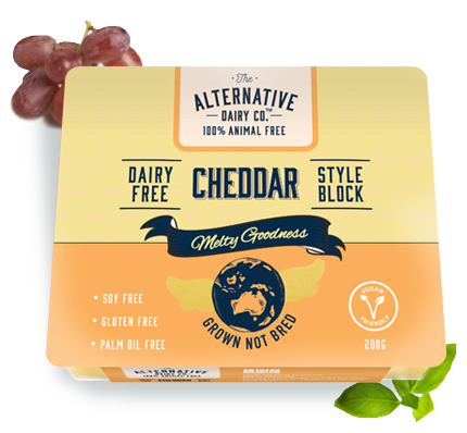 The Atl. Dairy Co. - VEGAN Cheese, Cheddar Style (200g)